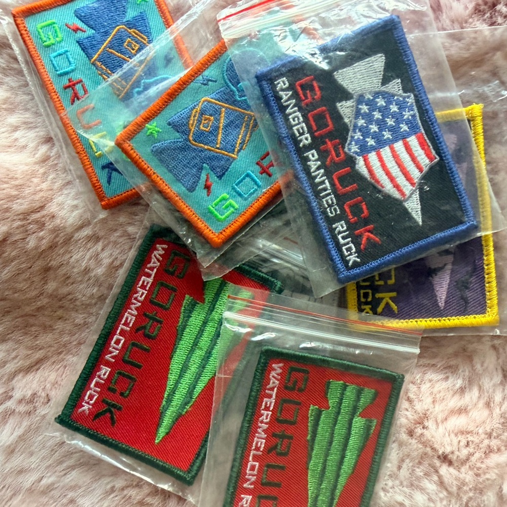 Brand new GoRuck patches- $7 EACH